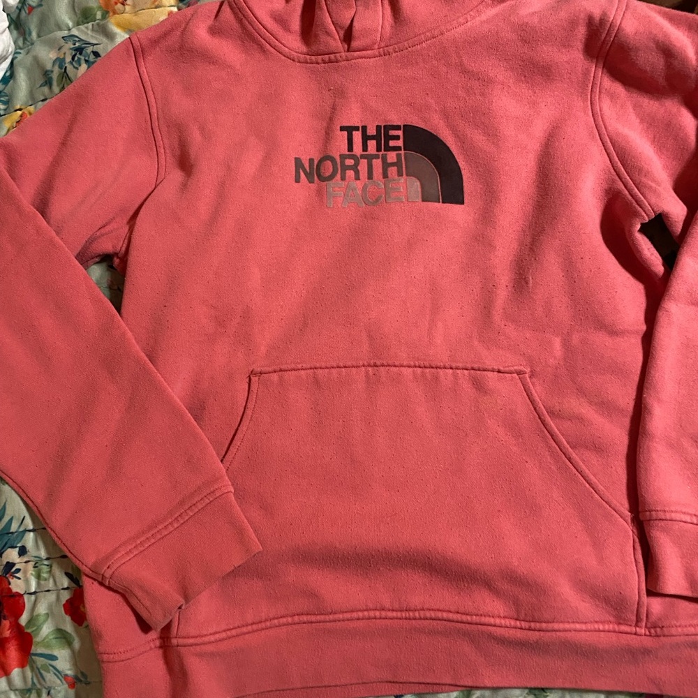 The North Face sweatshirt